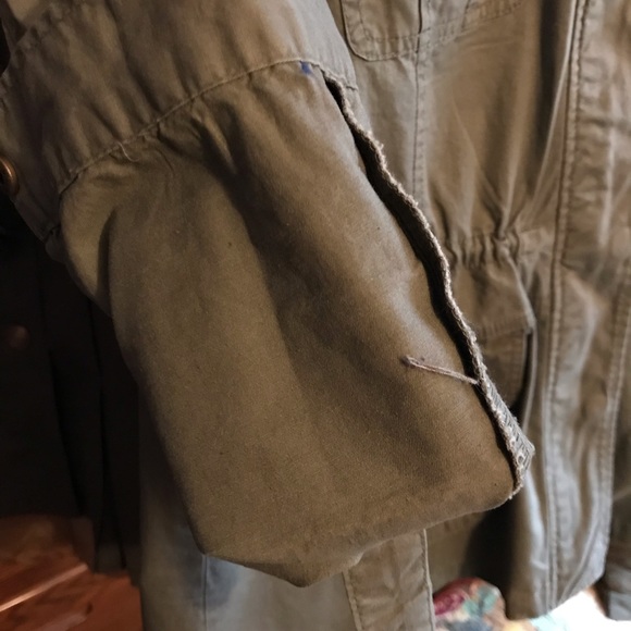 Olive green utility jacket - Picture 3 of 3